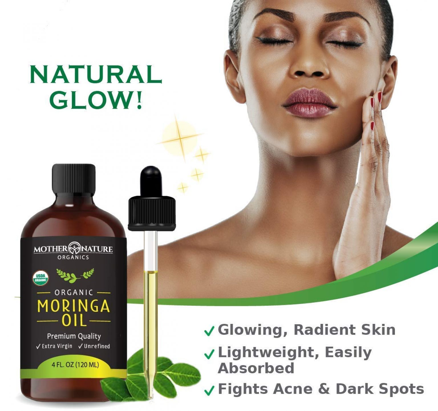 Moringa Oil Benefits ️ Gorgeously Lush Natural Hair Growth