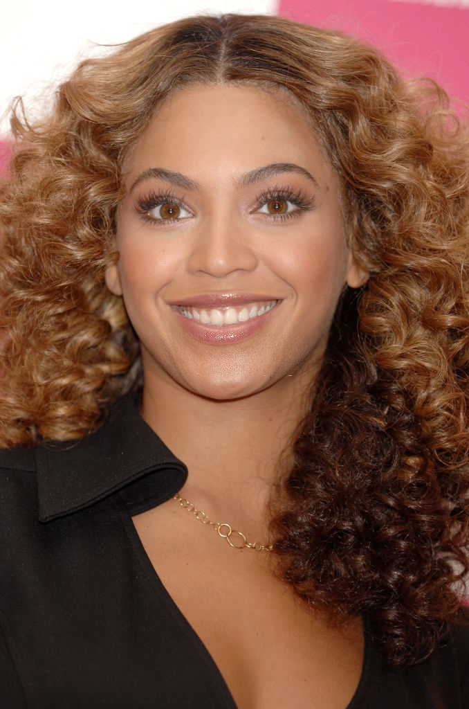 Beyonce Knowles Natural Hair