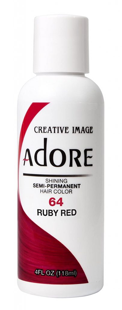 semi permanent red hair dye