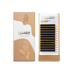 LASHVIEW 1S Faux Mink Fast Fan Eyelash Extension