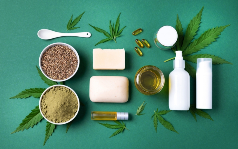 Hemp Used in Cosmetics